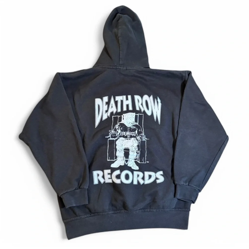 Death Row Records Black Hoodie - Picture 2 of 5